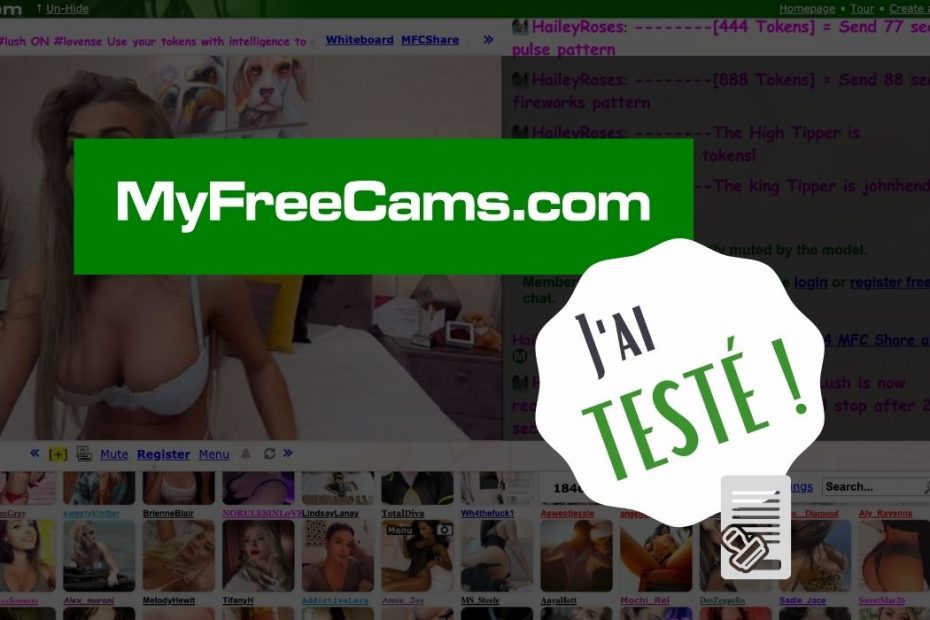 Myfreecams site de sexcam